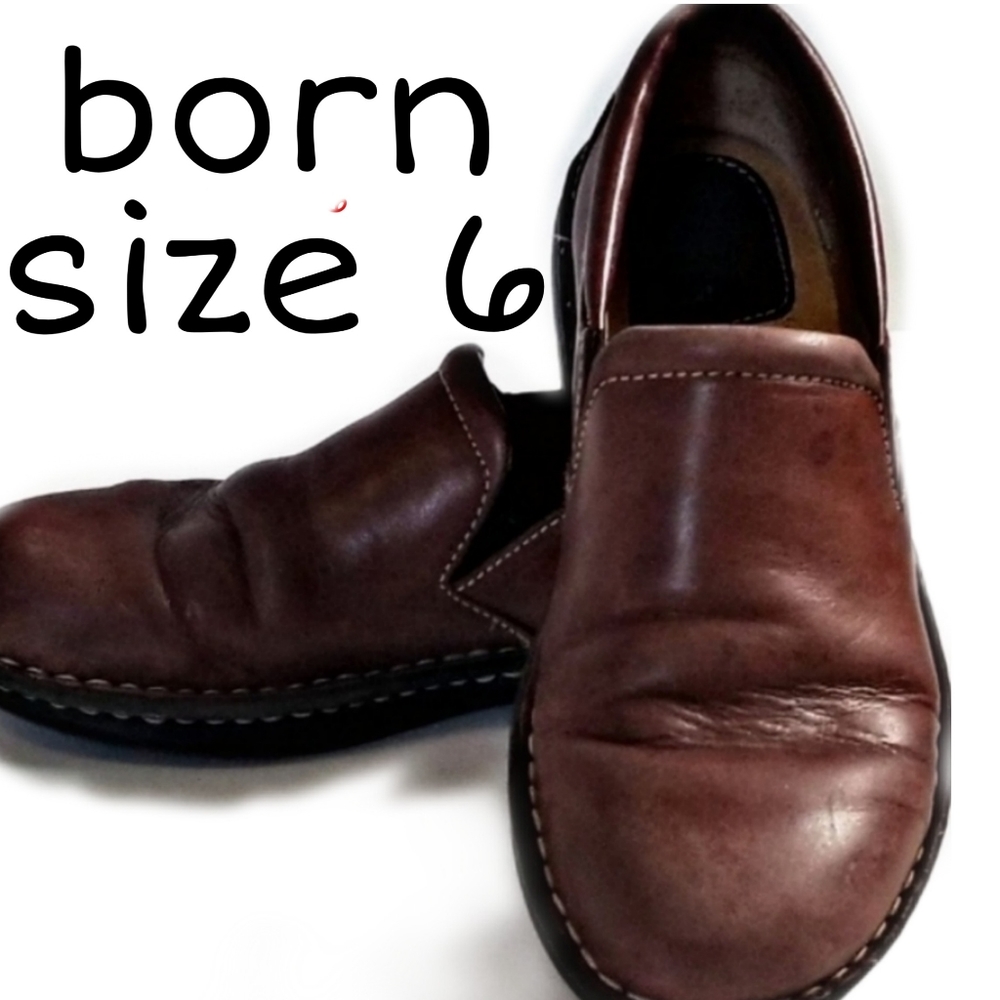 BORN Size 6 Mayflower Loafers